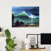 Bierstadt - Smaragdsee, Kunstmalerei, Poster (Heimbüro)
