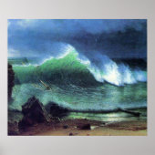 Bierstadt - Smaragdsee, Kunstmalerei, Poster (Vorne)