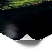 Bierstadt - Staubbach Falls near Lauterbrunnen Poster (Ecke)