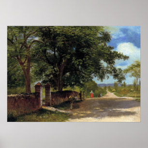 Bierstadt - Straße in Nassau Poster