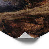 Bierstadt - Studie über die Felsgebirge Poster (Ecke)