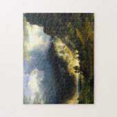 Bierstadt Sturm im Rocky Mountains-Puzzlespiel Puzzle (Vertikal)