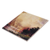 Bierstadt - Unter den Bergen der Sierra Nevada Fliese (Seite)