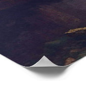 Bierstadt Unter der Sierra Nevada Malerei Poster (Ecke)