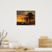 Bierstadt - Western Kansas Poster (Küche)