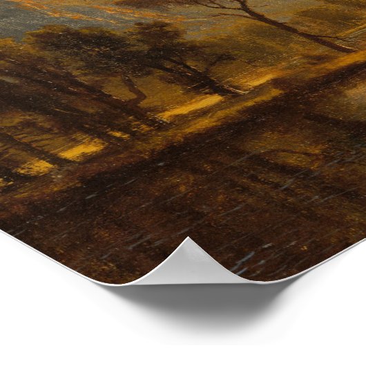 Bierstadt - Yosemittal Poster (Ecke)