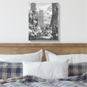 Bierstraße, 1751 leinwanddruck (Insitu (Schlafzimmer))