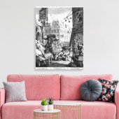 Bierstraße, 1751 leinwanddruck (Insitu (Wohnzimmer))