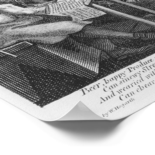 Bierstraße, 1751 poster (Ecke)