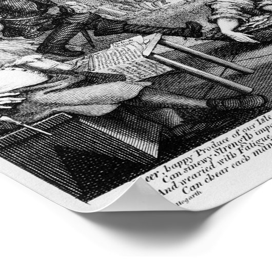 Bierstraße, 1751 poster (Ecke)