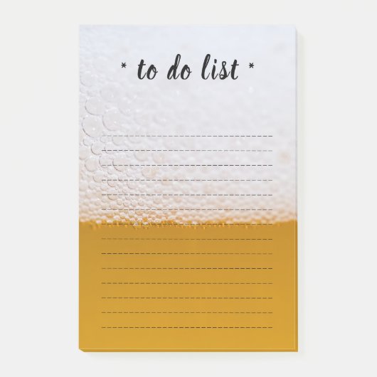 Bierstruktur Post-it®-Notizen Post-it Klebezettel (Vorderseite)