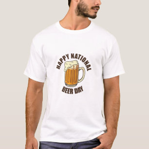 Biertrinkende Männer Frauen T-Shirt