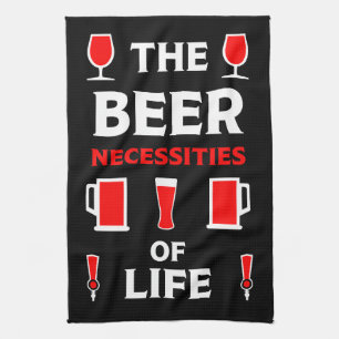 Biertrinker Geschirrtuch