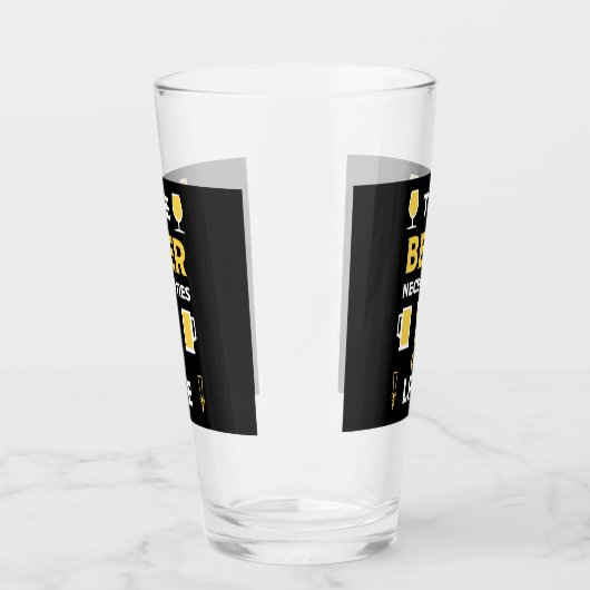 Biertrinker Glas (Rechts)