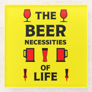 Biertrinker Glasuntersetzer
