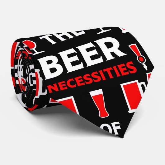 Biertrinker Krawatte (Gerollt)