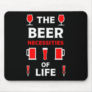 Biertrinker Mousepad