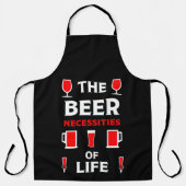 Biertrinker Schürze (Vorderseite)