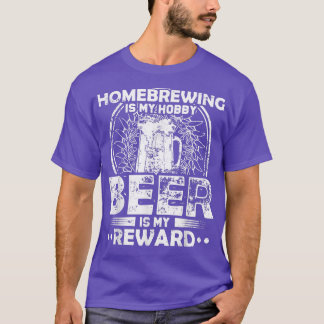 Biertrinker von hausgemachtem Kunsthandwerk  T-Shirt