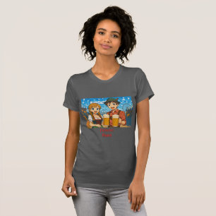 Bierverkostung während des Oktoberfest in München, T-Shirt