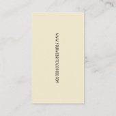 Biervertrieb, Brauerei, Bar Visitenkarte (Rückseite)