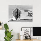 Bierwerbung, Reklametafeln, 1940 Poster (Heimbüro)