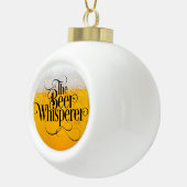 BierWhisperer Keramik Kugel-Ornament (Rechts)