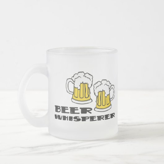 BierWhisperer Mattglastasse (Links)