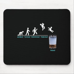 Bierwoche Montag Dienstag Mittwoch Donnerstag Frei Mousepad