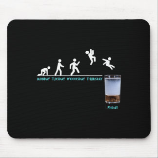 Bierwoche Montag Dienstag Mittwoch Donnerstag Frei Mousepad