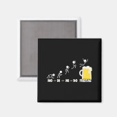 Bierwoche Montag Freitag Wochenende Lustiger Bierf Magnet (Vorderseite/Rückseite)