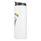 Bierzeit Lustiger Trinkhumor Thermosbecher (Nach rechts gedreht)