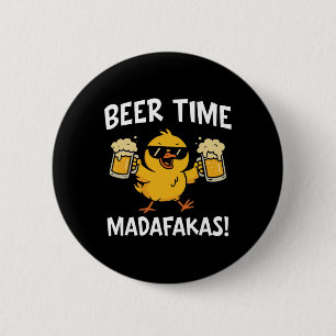 Bierzeit Madafakas Lustiges Meme Ente Mit Bier Chi Button