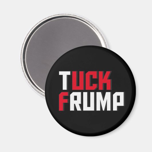 Biesen-Vogelscheuchen-lustiger Antidonald Magnet (Vorderseite/Rückseite)