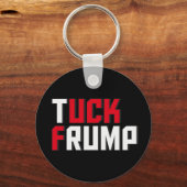 Biesen-Vogelscheuchen-lustiger Antidonald Schlüsselanhänger (Vorderseite)