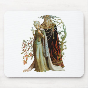 Biest und Schönheit Mauspad