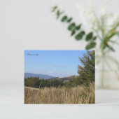 Bieszczady Berge Polen Postkarte (Stehend Vorderseite)