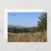 Bieszczady Berge Polen Postkarte (Vorne/Hinten)