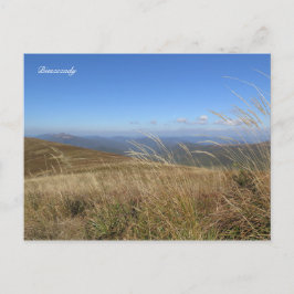 Bieszczady Berge Postkarte