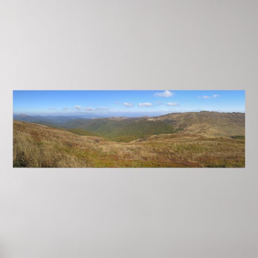 Bieszczady Panorama Poster (Vorne)