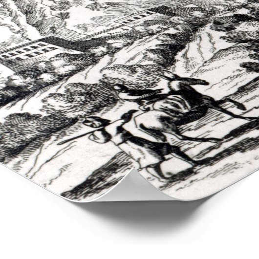 Bietala, Festung Lama des Großen Poster (Ecke)