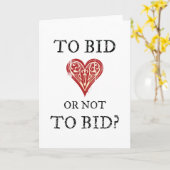 Bieten oder nicht biegen - Duplizieren des Bridge- Karte (Gelbe Blume)