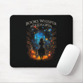 Bieten Sie Angebotsbücher an, um zu flüstern, Welt Mousepad (Mit Mouse)