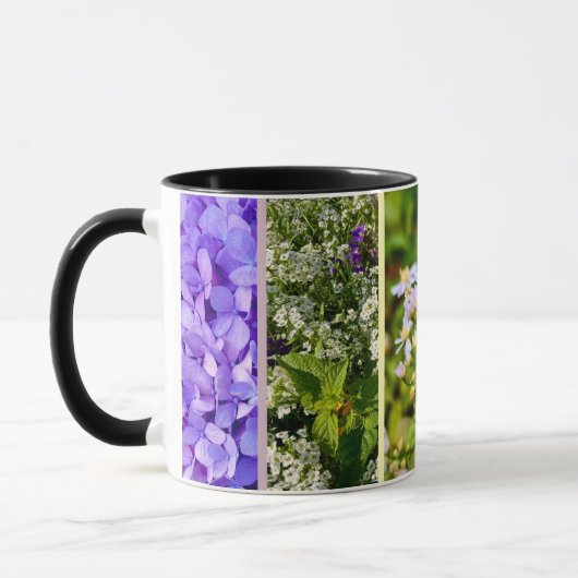 Bieten Sie mit Blume Tasse. Tasse (Links)