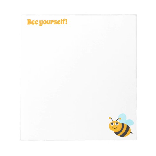 Bieten Sie sich selbst Notizblock (Vorderseite)