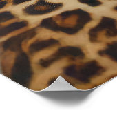 Bieter Embrace mit Leopard Poster (Ecke)