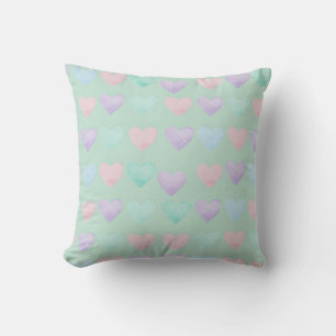 Bietern Hearts von Natasha Us Kissen
