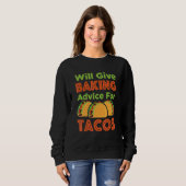 Bietet Baker-Konditorei für Tacos Sweatshirt (Vorne ganz)