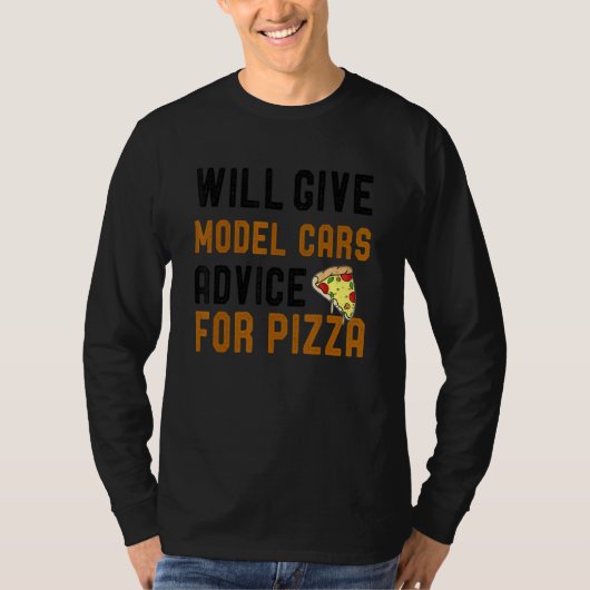 Bietet Modellautos für die Pizzakonservierung T-Shirt (Vorderseite)