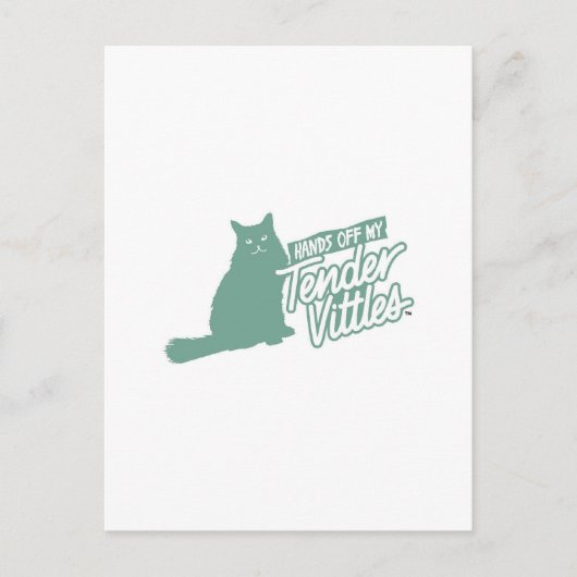 Bietet Vittles Hände ab! Postkarte (Vorderseite)